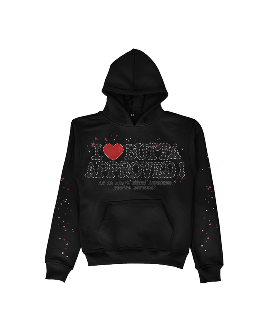 I ❤️ Butta Approved Pullover Hoodie